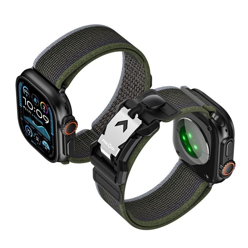 Magnetic Nylon Sport Band For Apple Watch – Breathable & Secure Fit