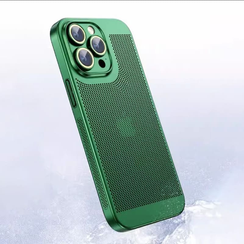 Matte Cooling Case with Camera Protection For iPhone