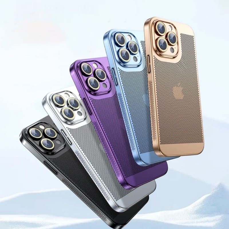 Matte Cooling Case with Camera Protection For iPhone