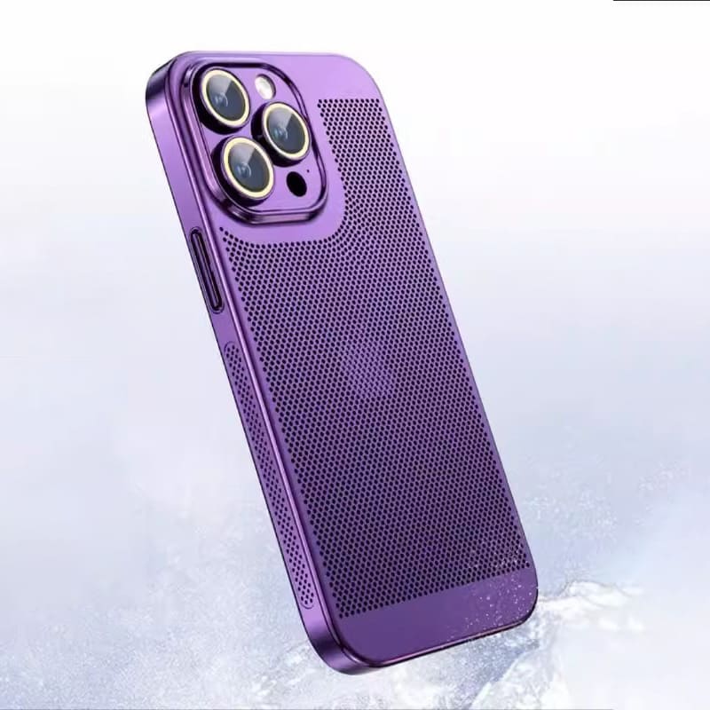 Matte Cooling Case with Camera Protection For iPhone