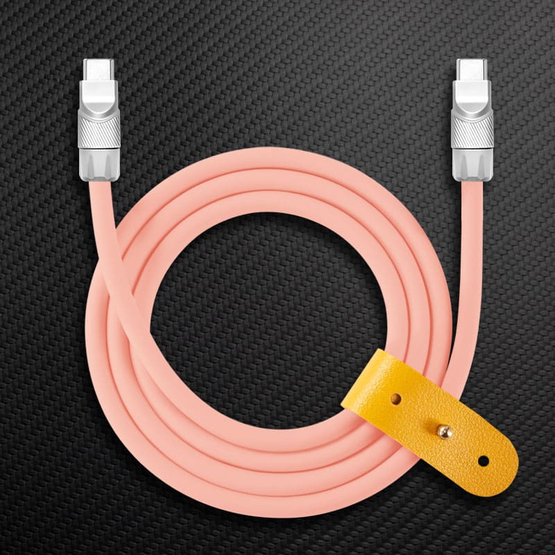 "Mecha Chubby" 240W Fast Charging Cable - 16 Vibrant Colors & Usb-C Only