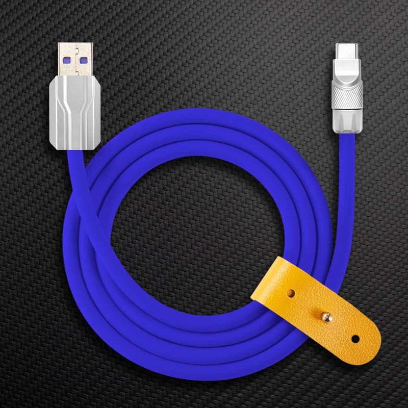 "Mecha Chubby" 240W Fast Charging Cable - 16 Vibrant Colors & Usb-C Only