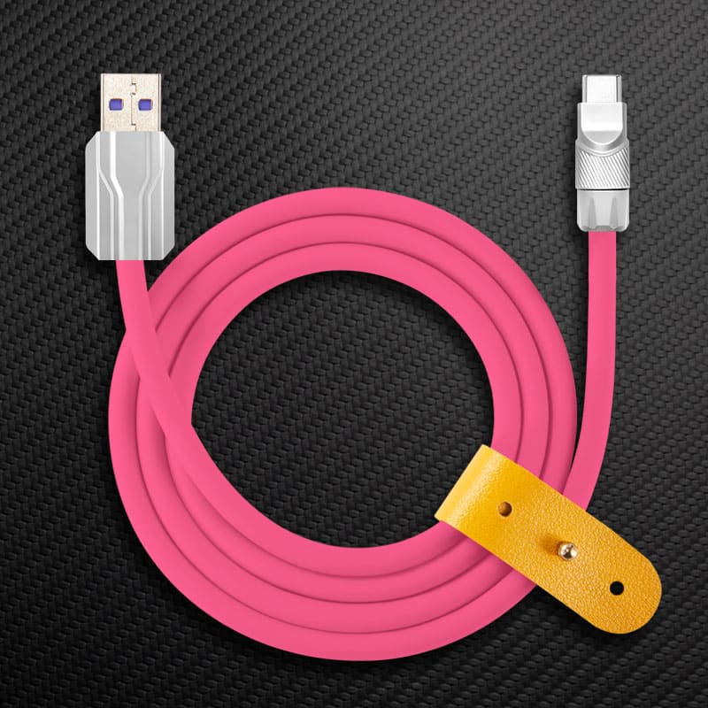 "Mecha Chubby" 240W Fast Charging Cable - 16 Vibrant Colors & Usb-C Only