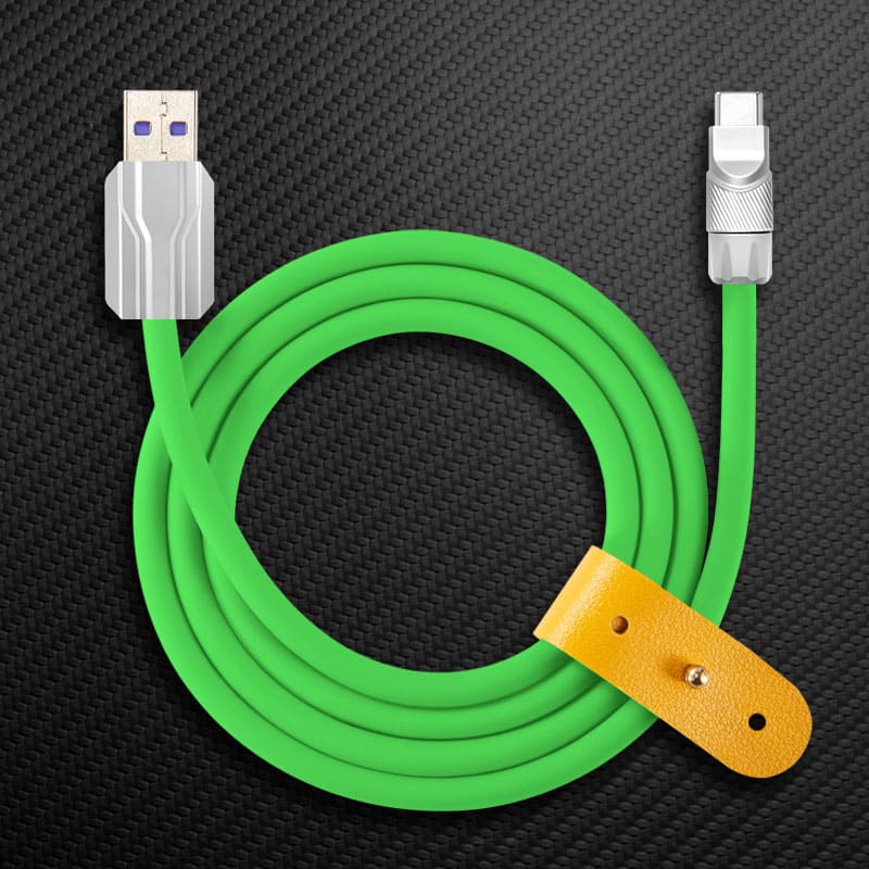"Mecha Chubby" 240W Fast Charging Cable - 16 Vibrant Colors & Usb-C Only