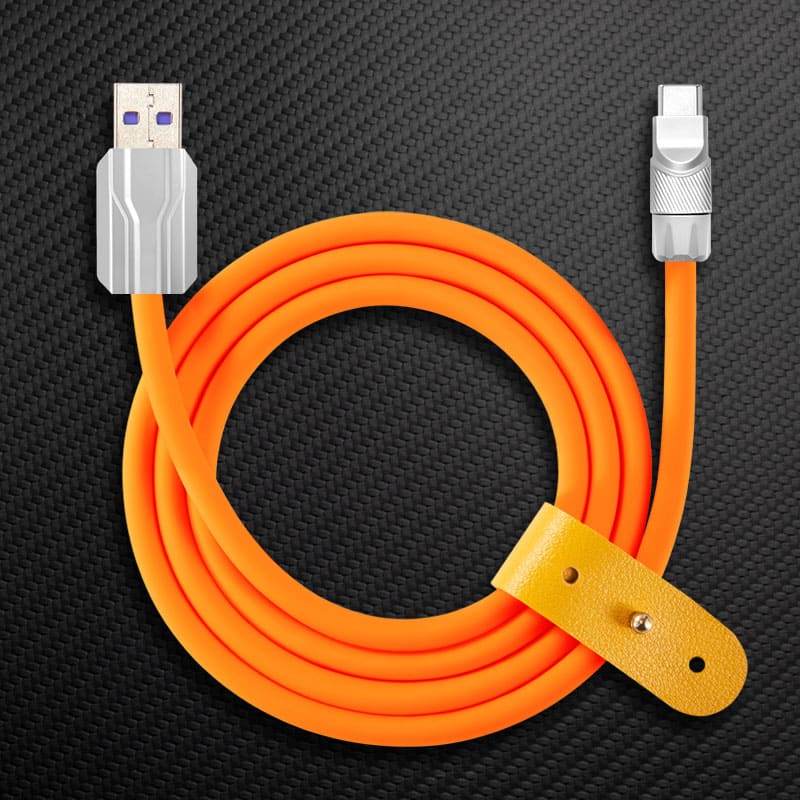 "Mecha Chubby" 240W Fast Charging Cable - 16 Vibrant Colors & Usb-C Only