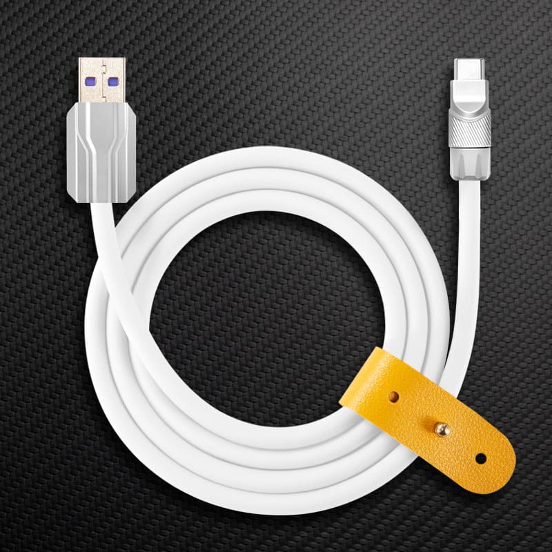 "Mecha Chubby" 240W Fast Charging Cable - 16 Vibrant Colors & Usb-C Only
