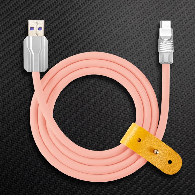 "Mecha Chubby" 240W Fast Charging Cable - 16 Vibrant Colors & Usb-C Only