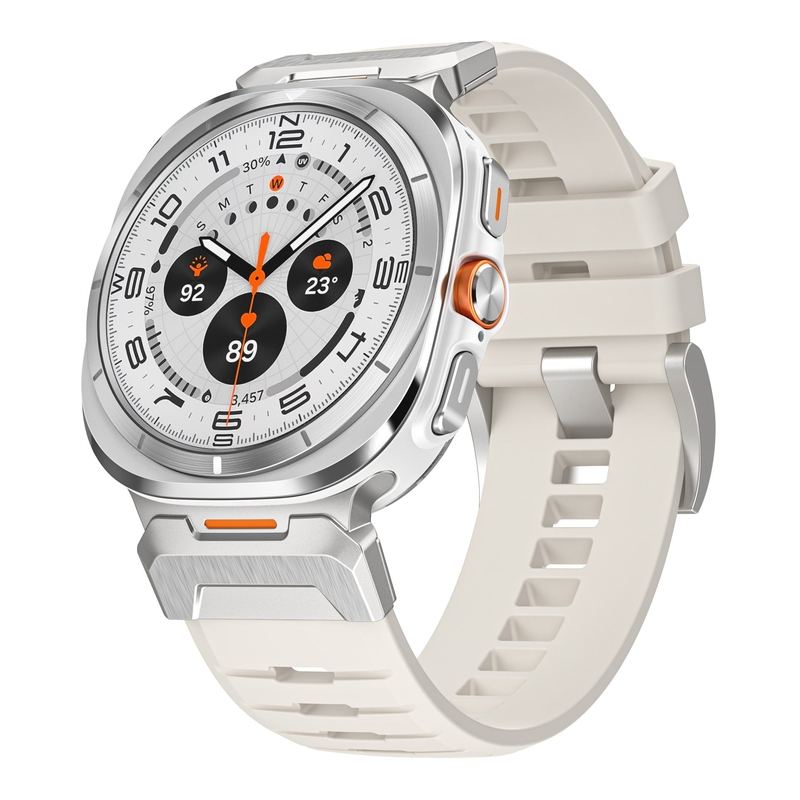 Mecha Style Fluororubber Band for Samsung Galaxy Watch Ultra