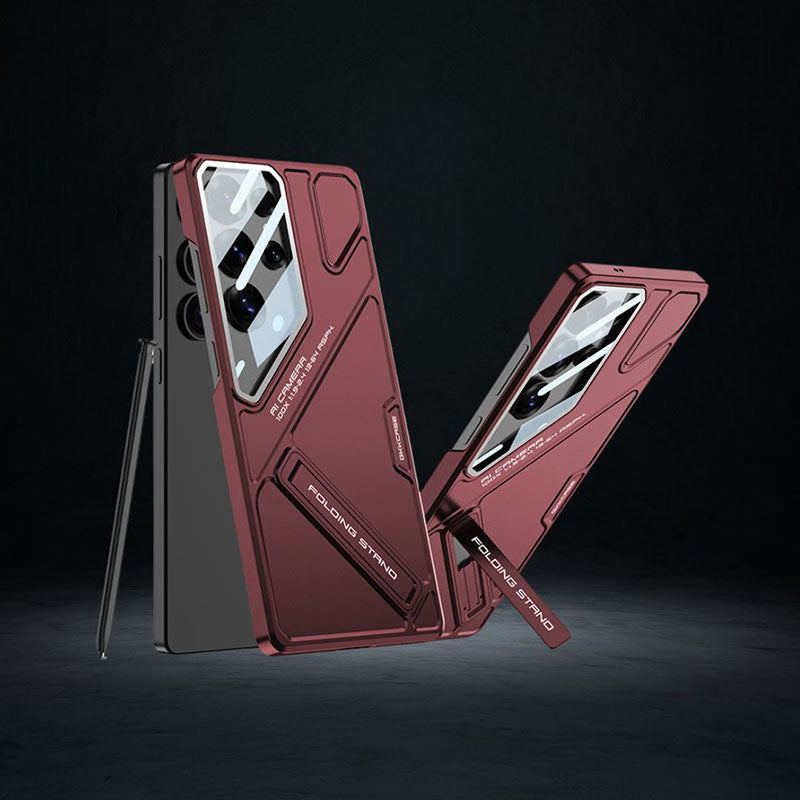 Mecha Style Stand Phone Case For Samsung