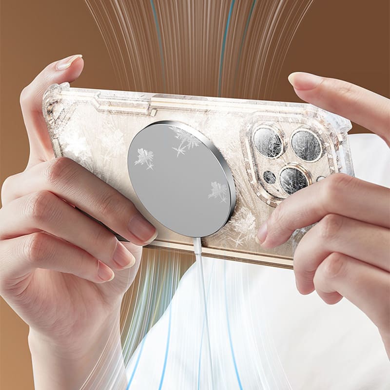 Metal Frame Bare-Feeling Phone Case For iPhone