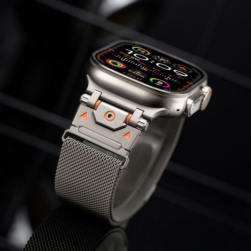 Metal Magnetic Mesh Strap Designed For Apple Watch