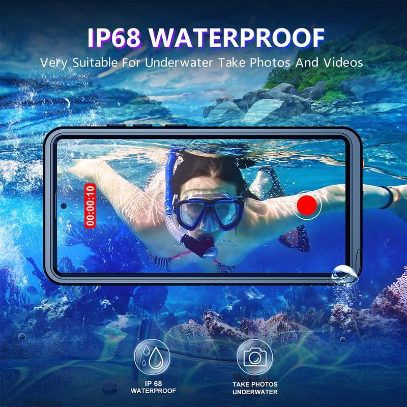 Military-Grade 360° Shockproof Waterproof Heavy Duty Case For Samsung Galaxy