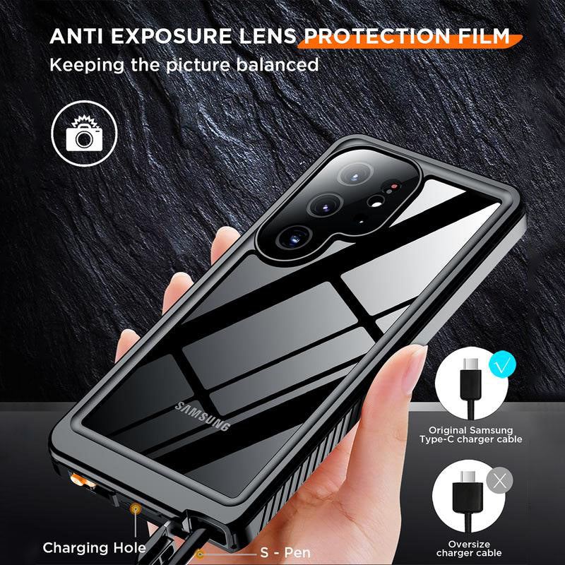 Military-Grade 360° Shockproof Waterproof Heavy Duty Case For Samsung Galaxy
