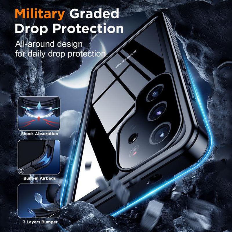Military-Grade 360° Shockproof Waterproof Heavy Duty Case For Samsung Galaxy