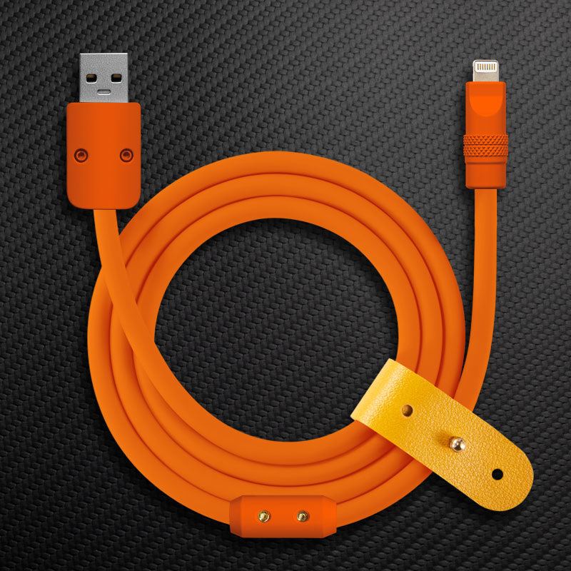 "Mono Chubby" Solid Color Silicone Charge Cable