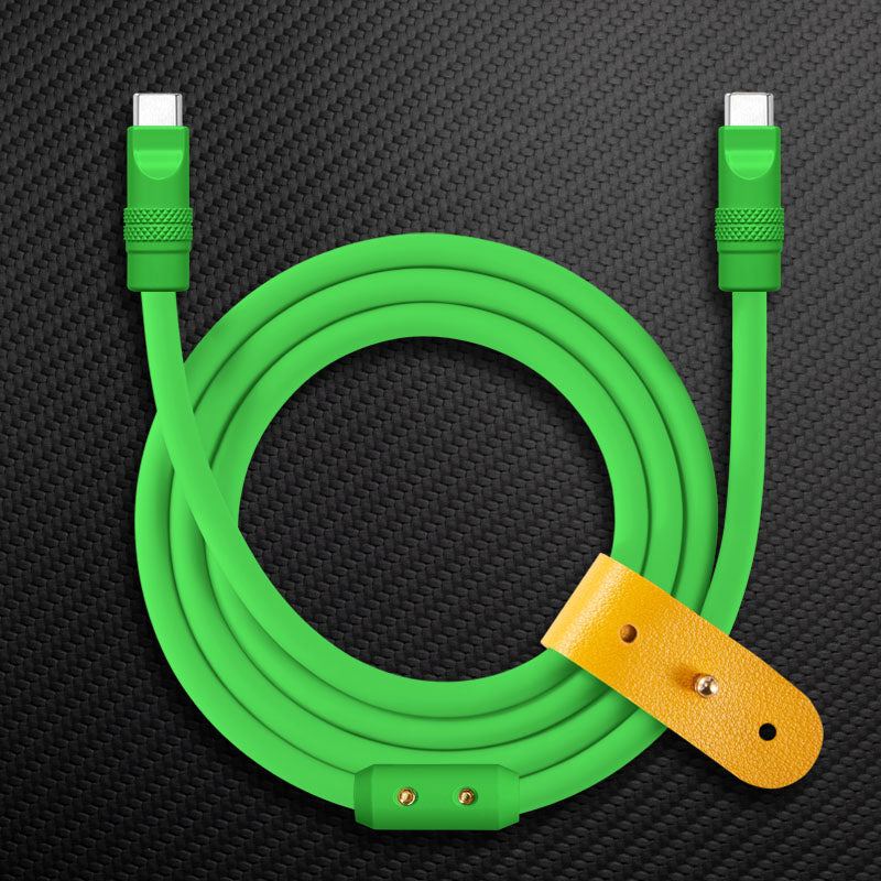 "Mono Chubby" Solid Color Silicone Charge Cable
