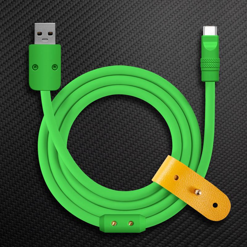 "Mono Chubby" Solid Color Silicone Charge Cable
