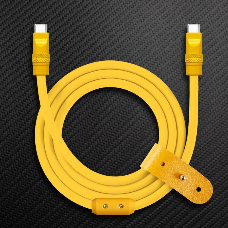 "Mono Chubby" Solid Color Silicone Charge Cable