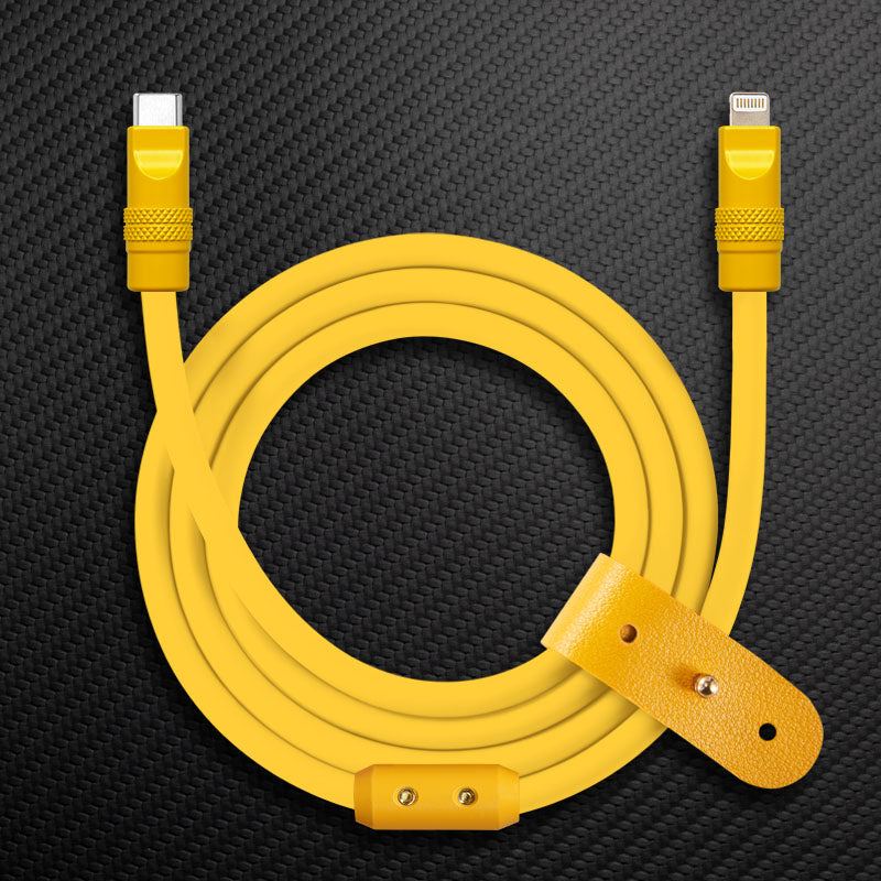 "Mono Chubby" Solid Color Silicone Charge Cable
