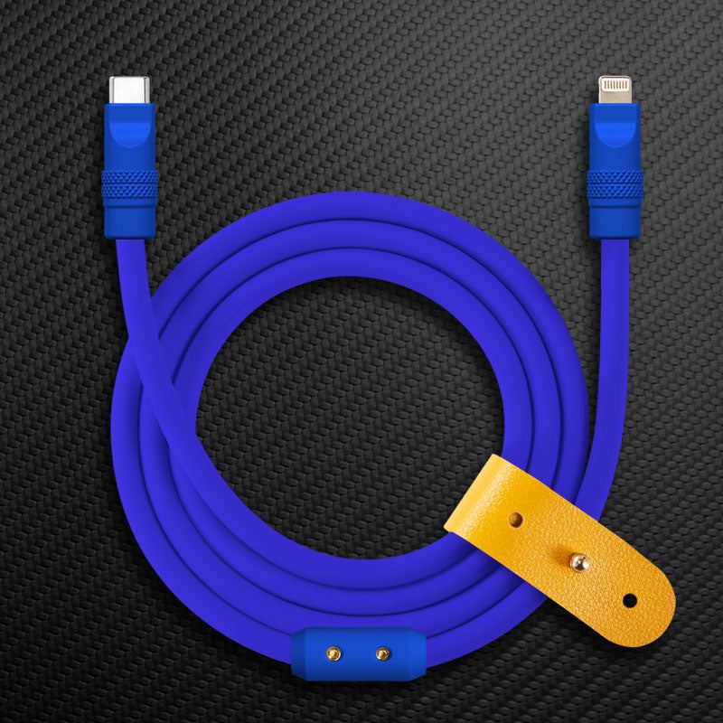 "Mono Chubby" Solid Color Silicone Charge Cable