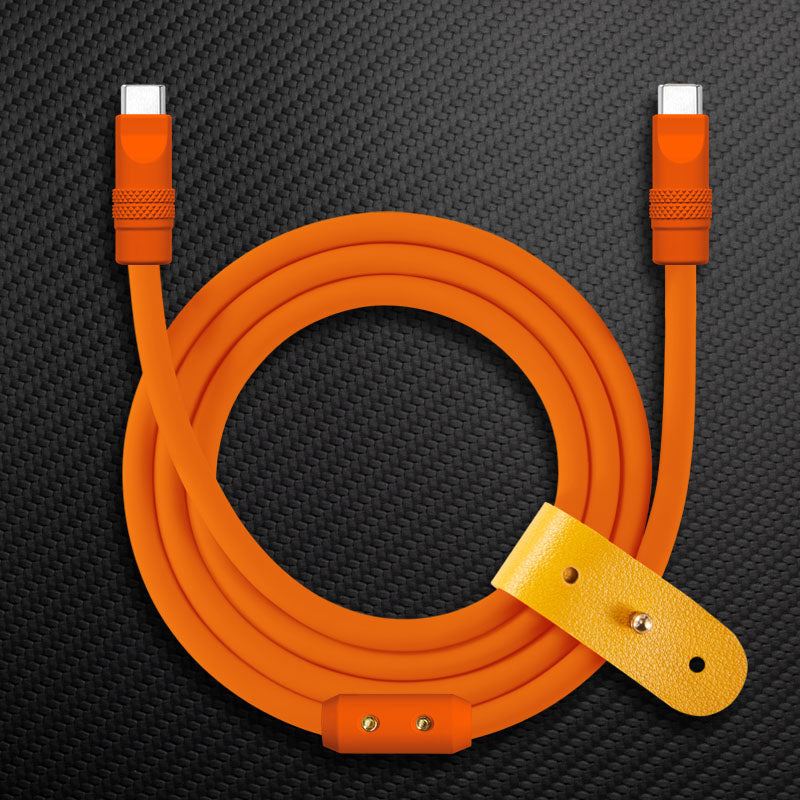 "Mono Chubby" Solid Color Silicone Charge Cable