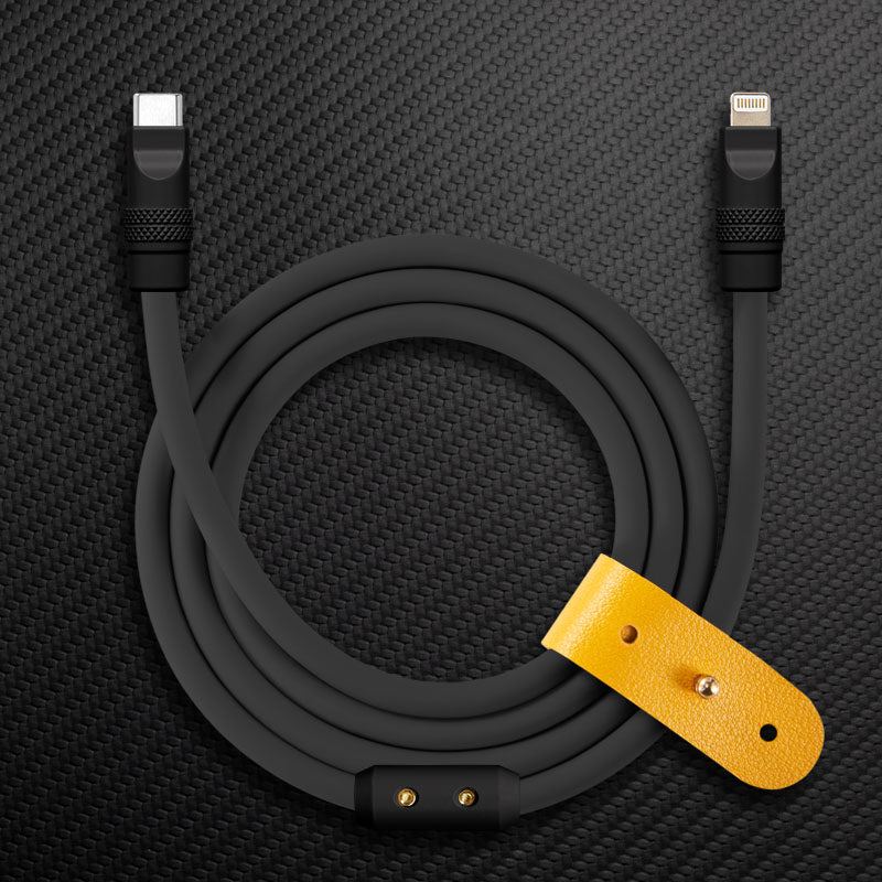 "Mono Chubby" Solid Color Silicone Charge Cable