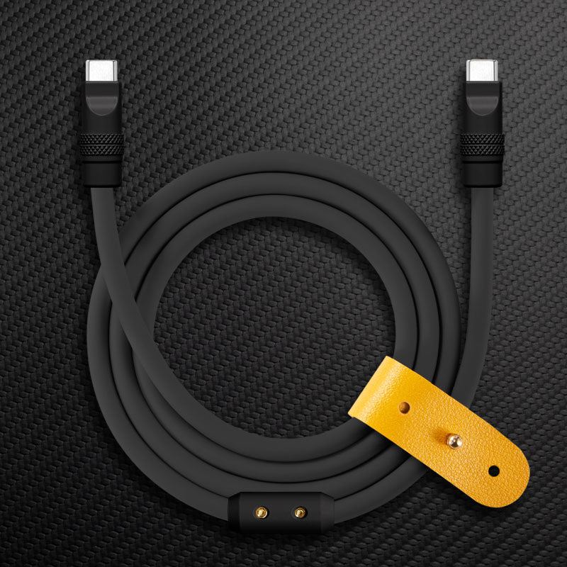 "Mono Chubby" Solid Color Silicone Charge Cable