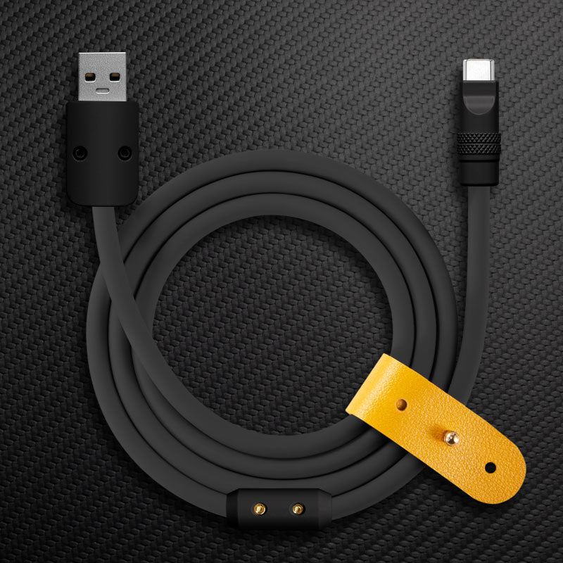"Mono Chubby" Solid Color Silicone Charge Cable