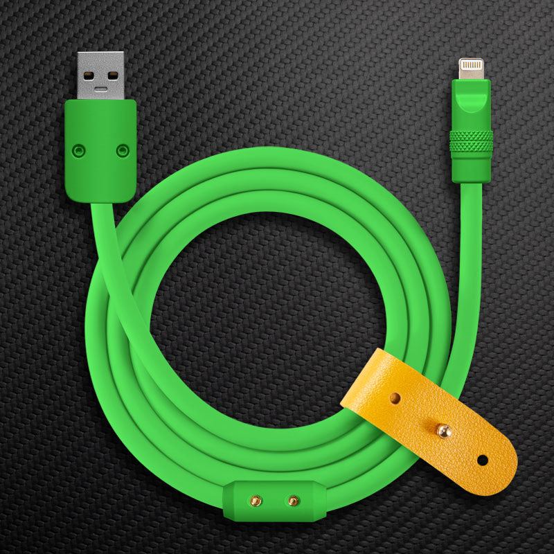 "Mono Chubby" Solid Color Silicone Charge Cable