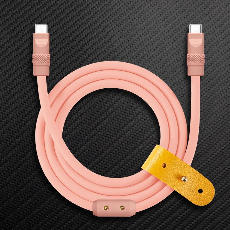 "Mono Chubby" Solid Color Silicone Charge Cable