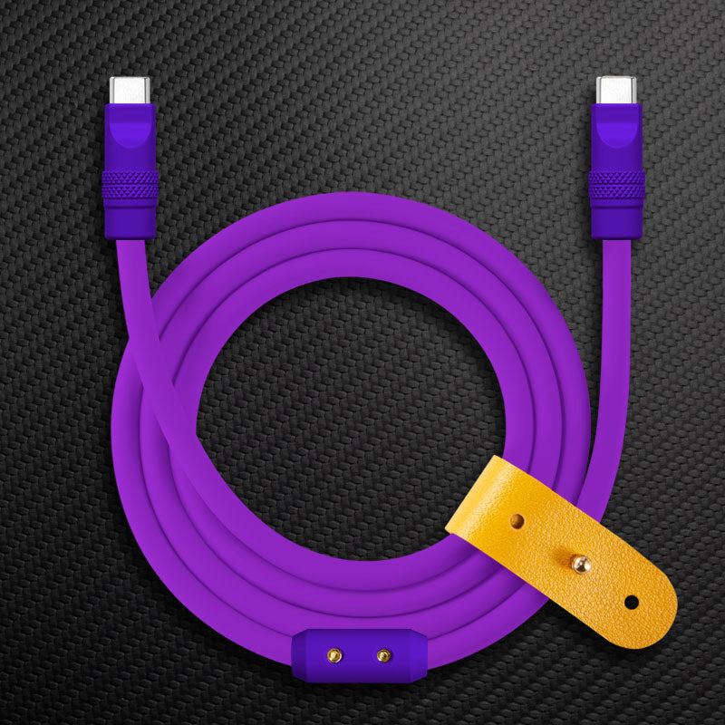 "Mono Chubby" Solid Color Silicone Charge Cable