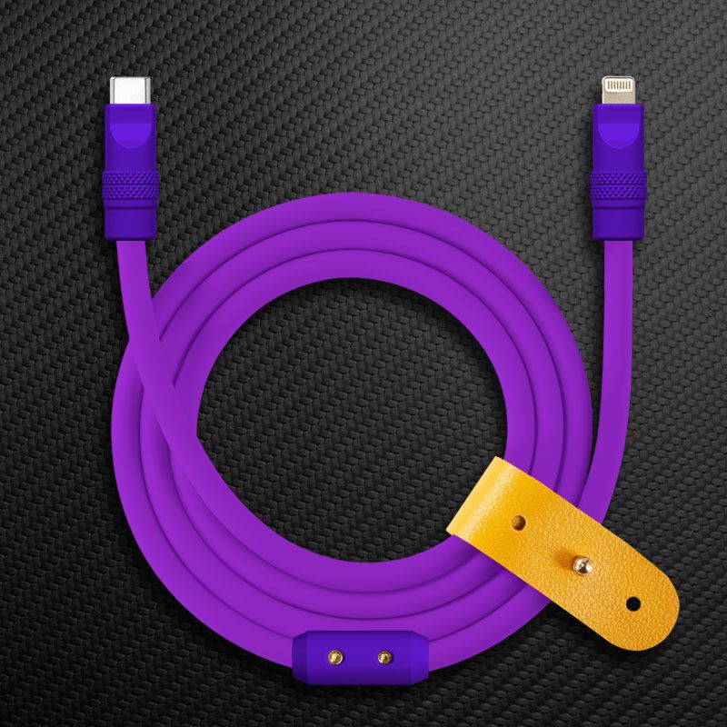 "Mono Chubby" Solid Color Silicone Charge Cable