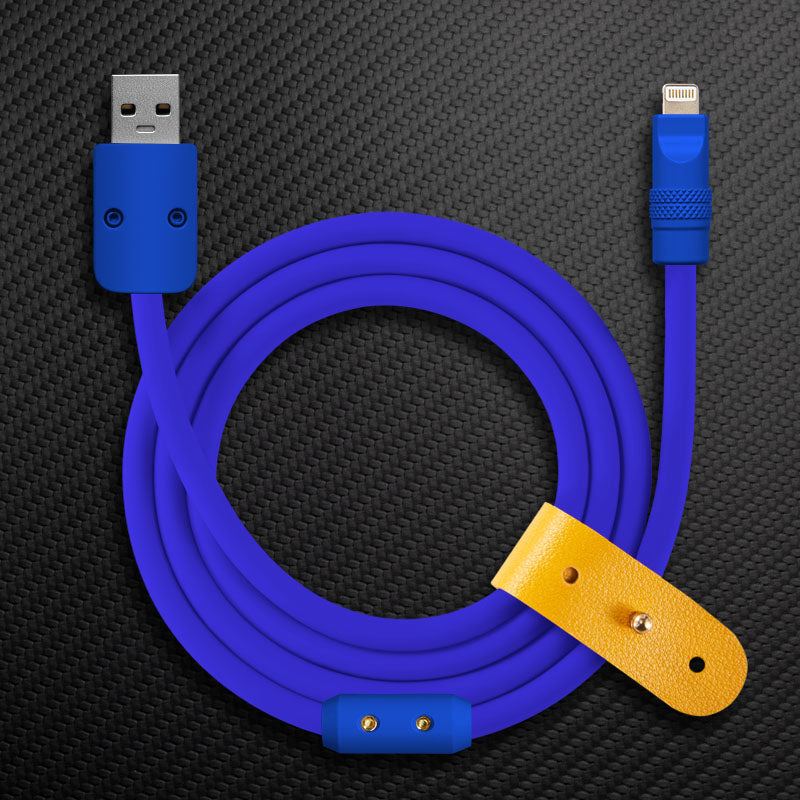 "Mono Chubby" Solid Color Silicone Charge Cable