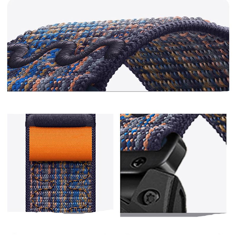 Multi-Color Loopback Nylon Quick Release Strap for Garmin