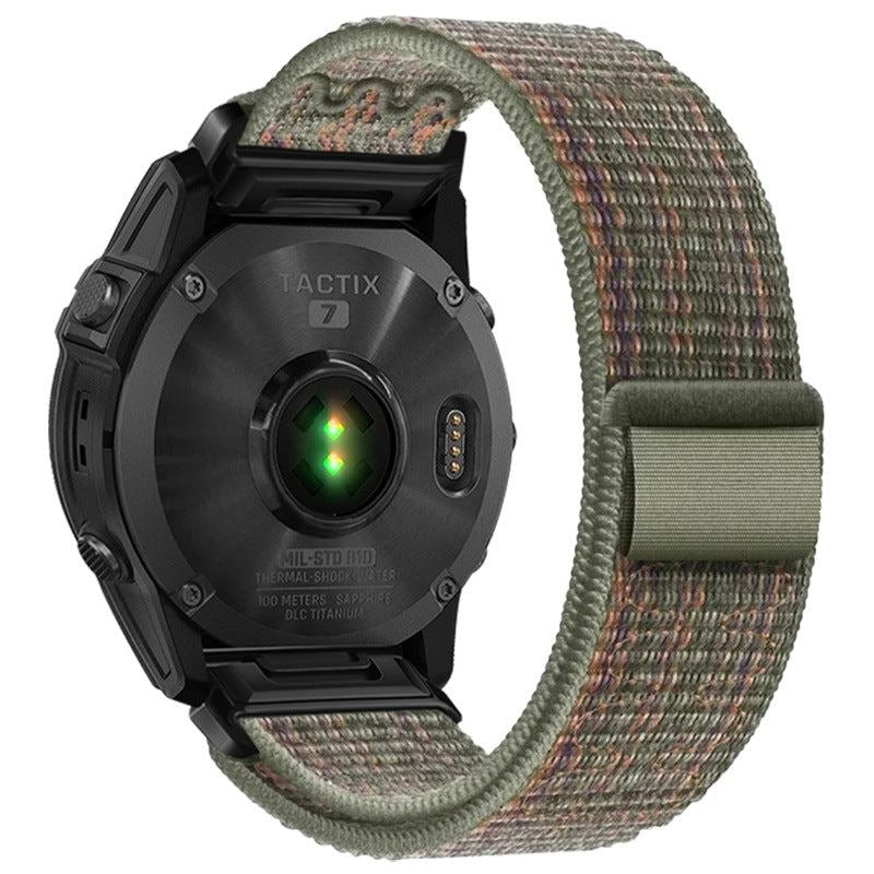 Multi-Color Loopback Nylon Quick Release Strap for Garmin