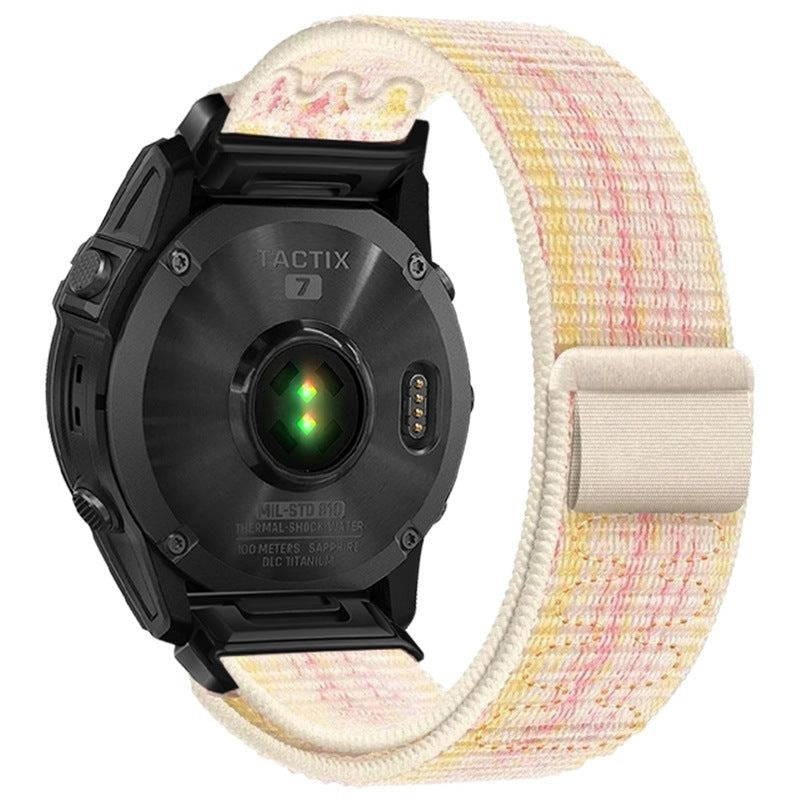 Multi-Color Loopback Nylon Quick Release Strap for Garmin