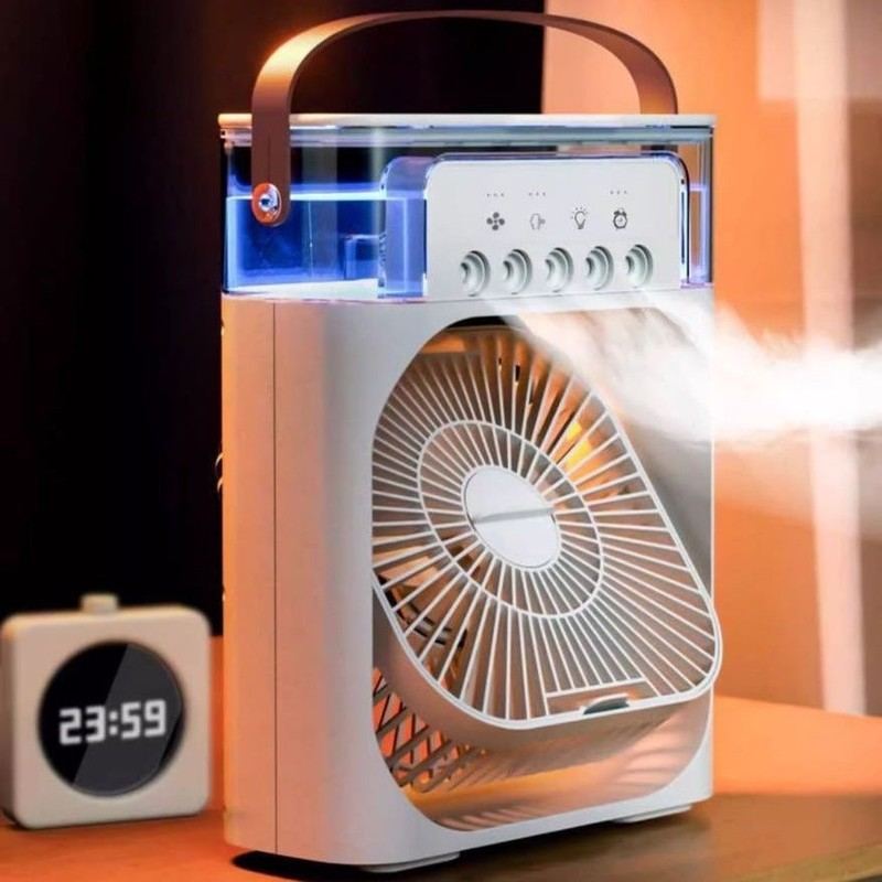 Multi-Function Spray Cooling USB Desktop Fan