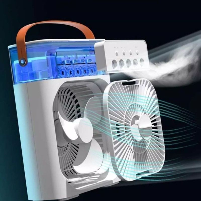 Multi-Function Spray Cooling USB Desktop Fan