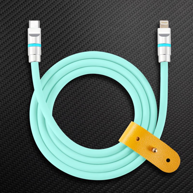 "Neon Chubby" Fast Charge Cable With Smart Light