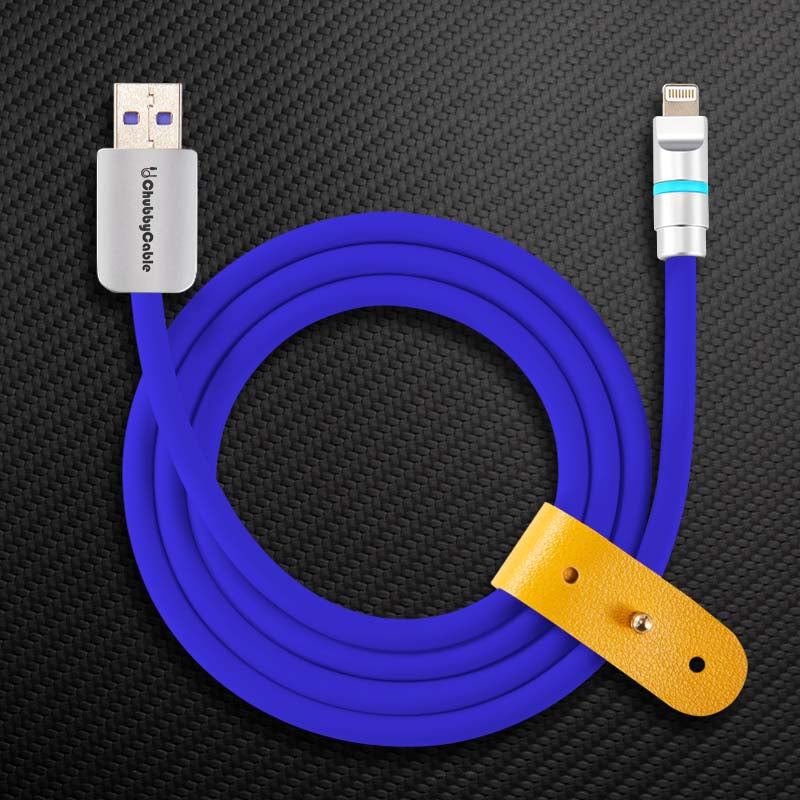 "Neon Chubby" Fast Charge Cable With Smart Light