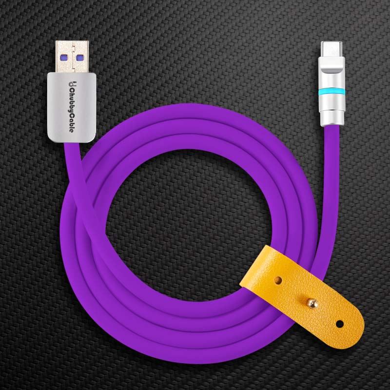 "Neon Chubby" Fast Charge Cable With Smart Light