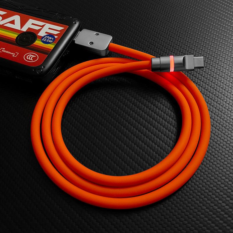 "Neon Chubby" Fast Charge Cable With Smart Light