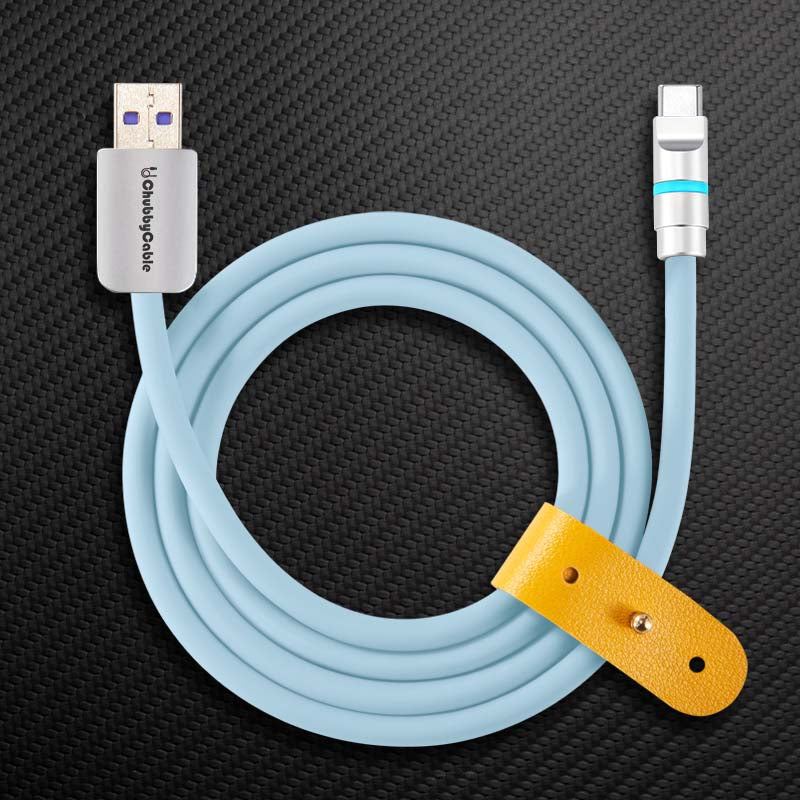 "Neon Chubby" Fast Charge Cable With Smart Light