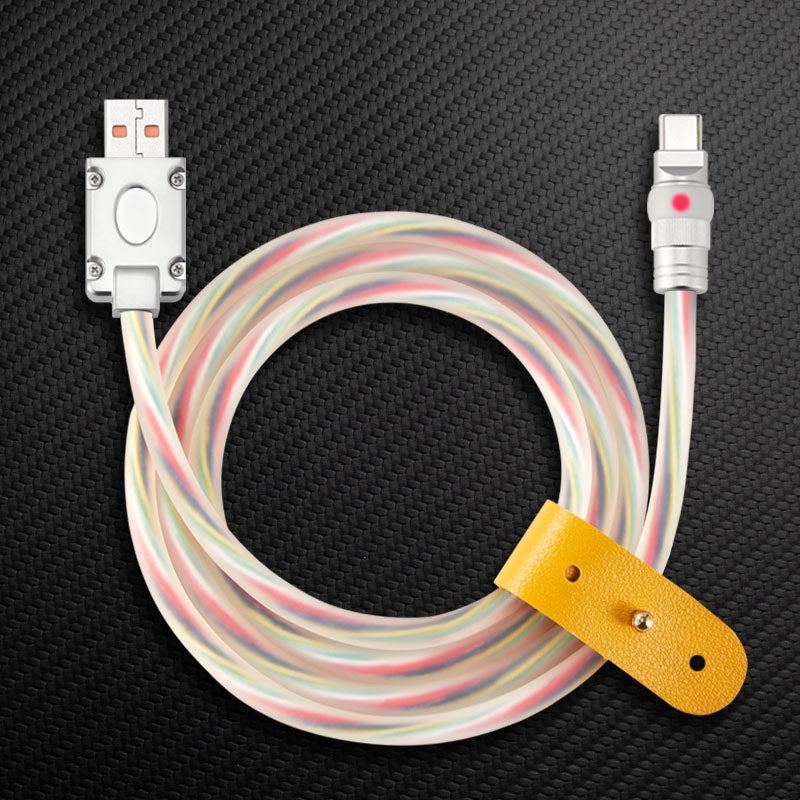 "Neon Chubby" Fast Charge UFO Neon Cable