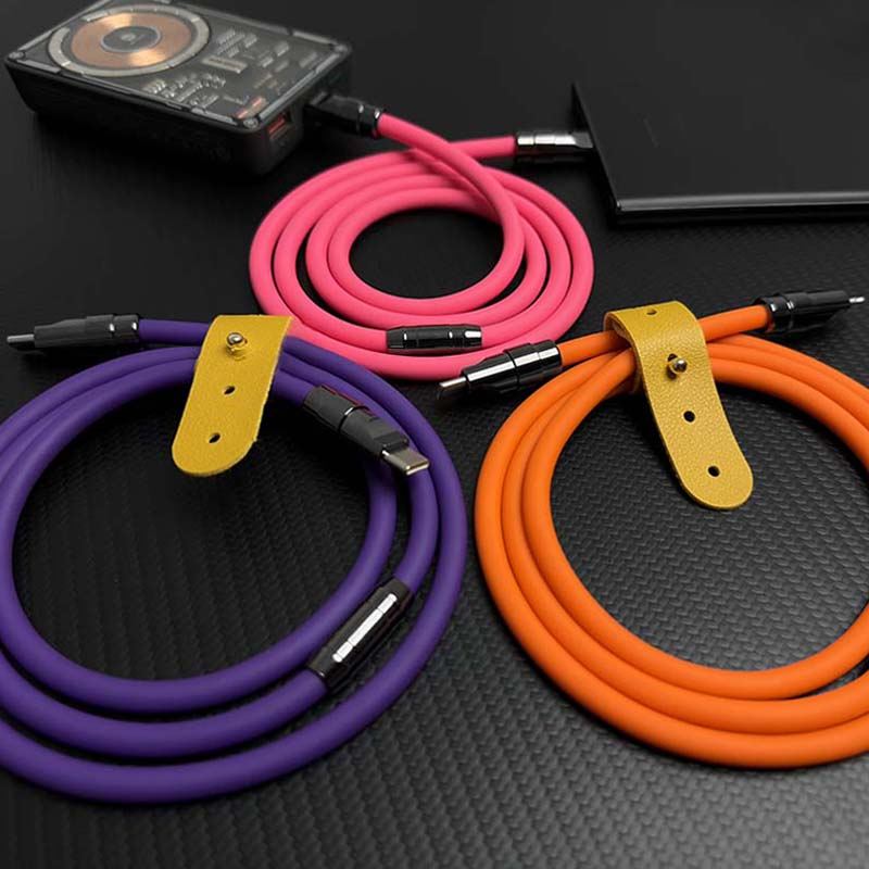 “Obsidian Edition” 240W Glossy Multi-Color Fast Charging Cable