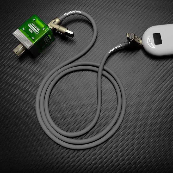 OmniChubby - 240W 4-in-1 Ultimate ChubbyCable With Dynamic Lights