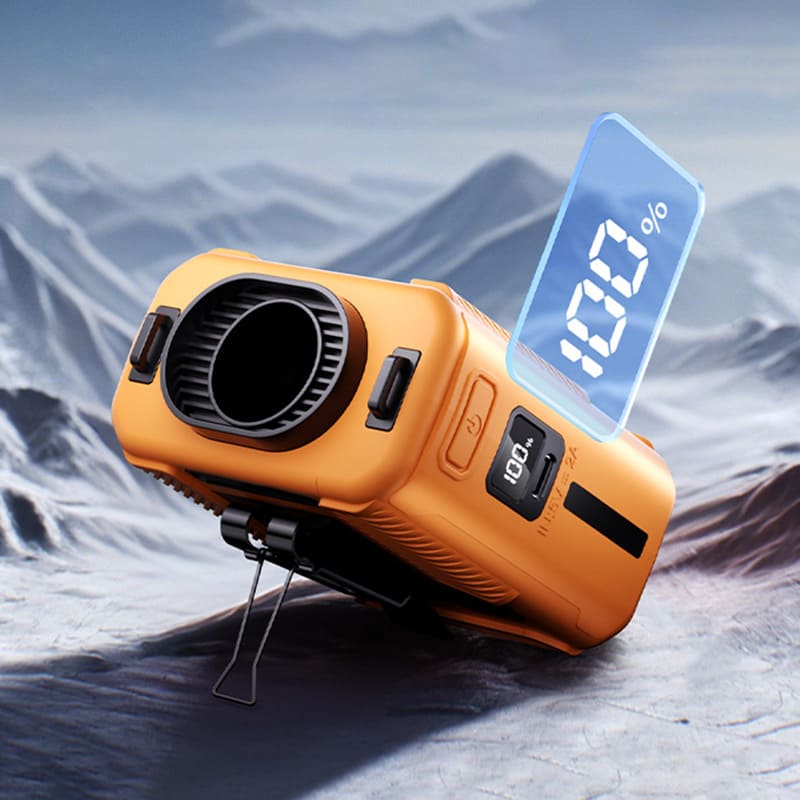 Portable Waist Clip Fan - Rechargeable Outdoor Cooler