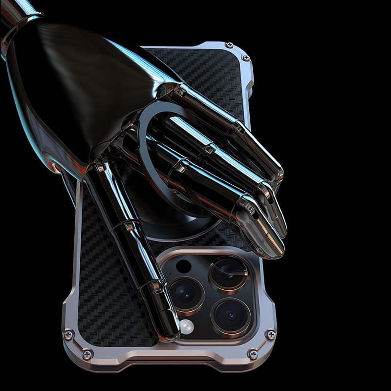 R-JUST Carbon Fiber Magnetic Rotating Case