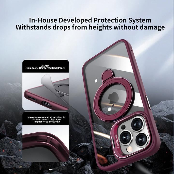 Rugged MagSafe Case with Dual Stand For iPhone