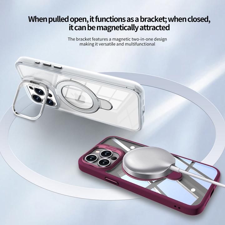 Rugged MagSafe Case with Dual Stand For iPhone